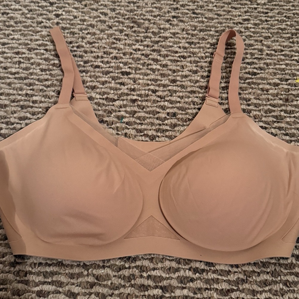 Honeylove XL 38D/DD(E) Bra Beige Comfy Padded